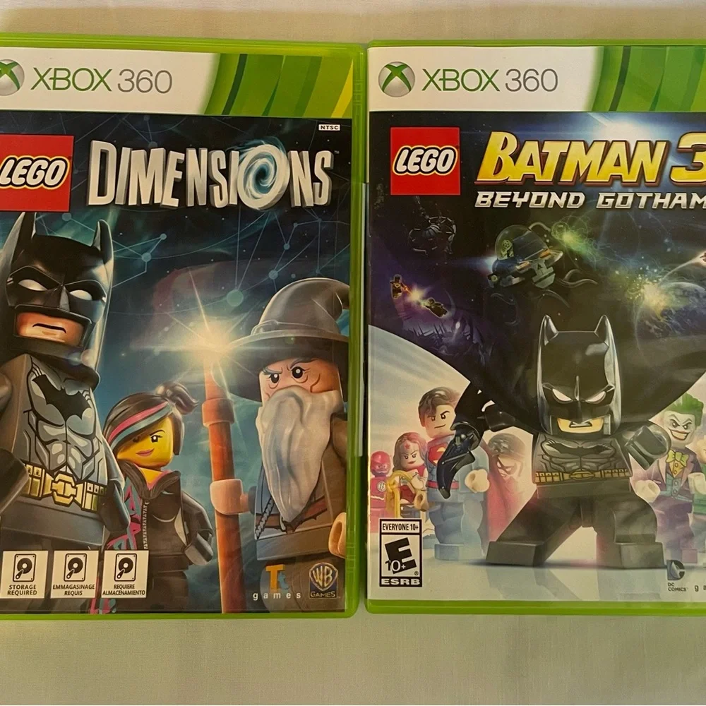 LEGO Xbox 360 Games - Green Cases